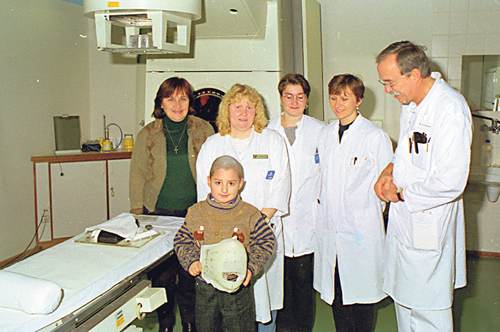 Kind in der Klinik