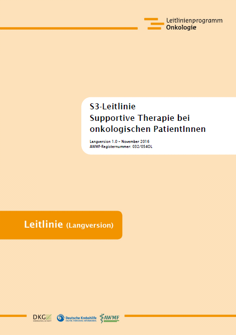 S3 Leitlinie_Supportive Therapie